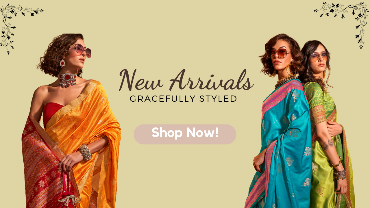 NEW ARRIVAL SAREES BANNER IMAGE